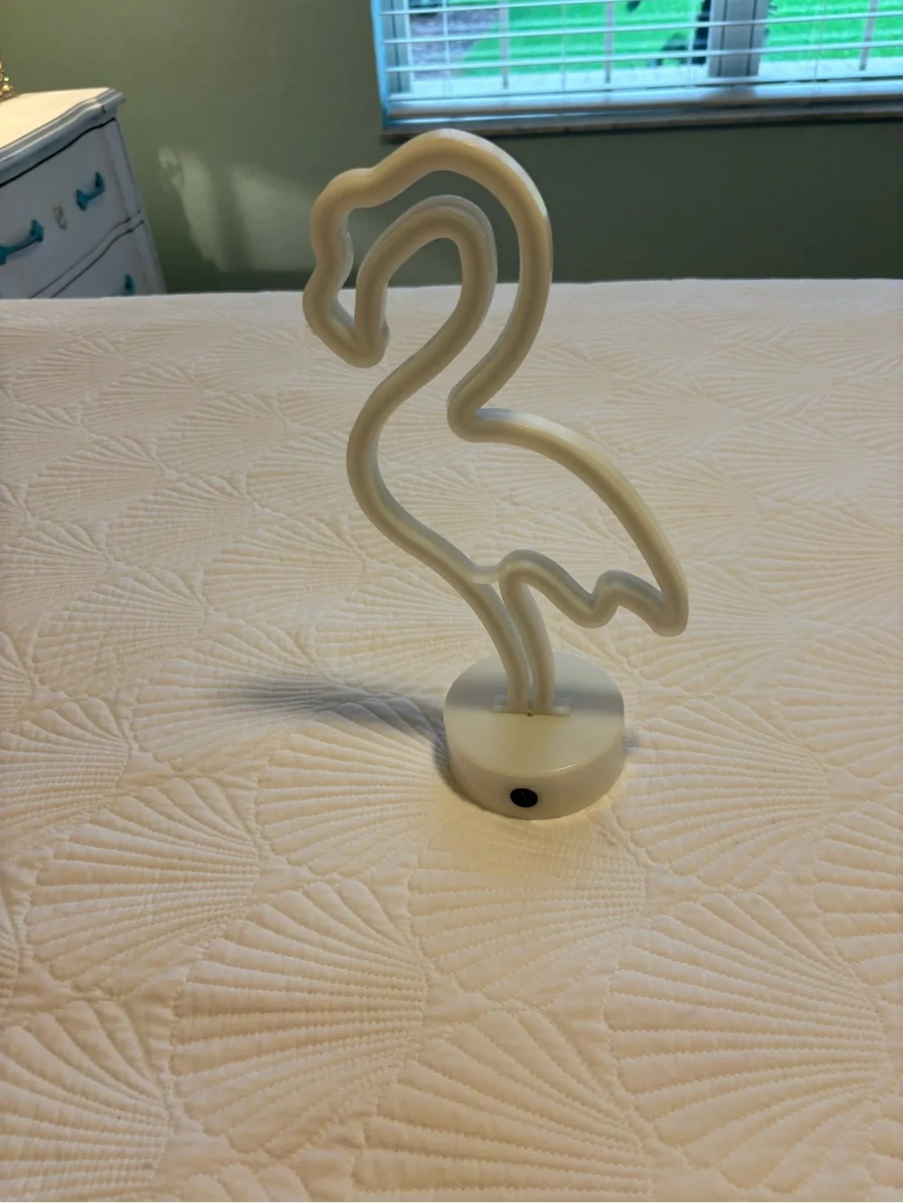LED Table Lamp Pink Neon Flamingo